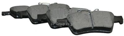 JP GROUP 1263700619 -  Комплект тормозных колодок, дисковый тормоз